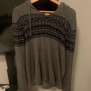 Hollister Large Soft Grey Sweatshirt